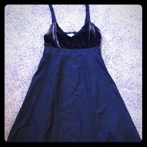 Moulinette Sœurs black velvet dress